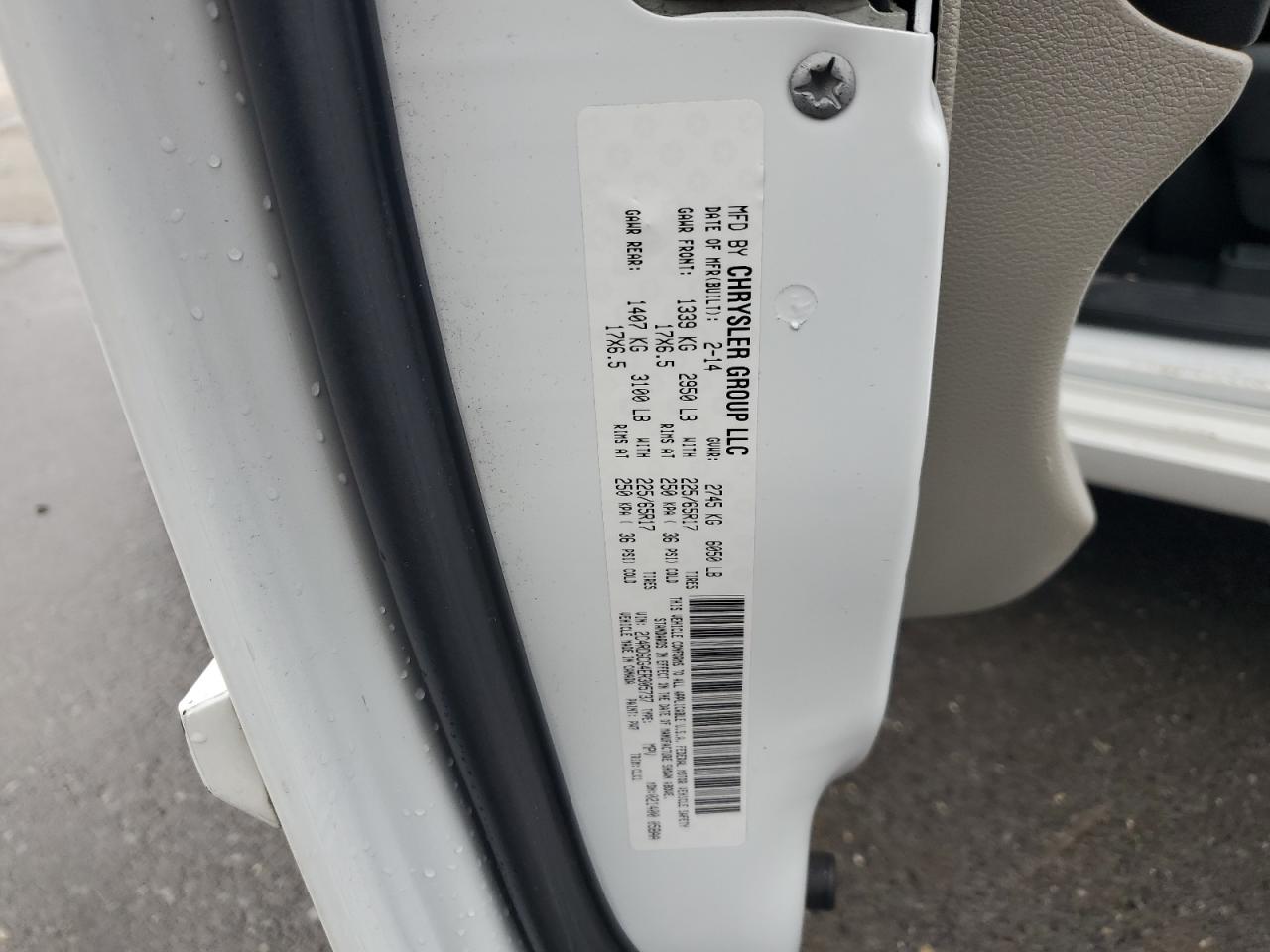 2014 Dodge Grand Caravan Sxt VIN: 2C4RDGCG4ER305737 Lot: 90715535