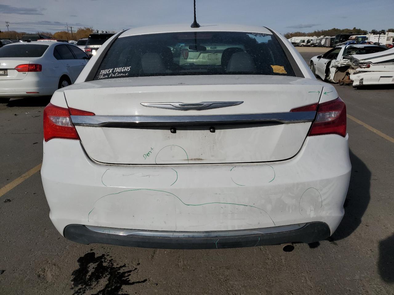 2013 Chrysler 200 Lx VIN: 1C3CCBABXDN671964 Lot: 91700745