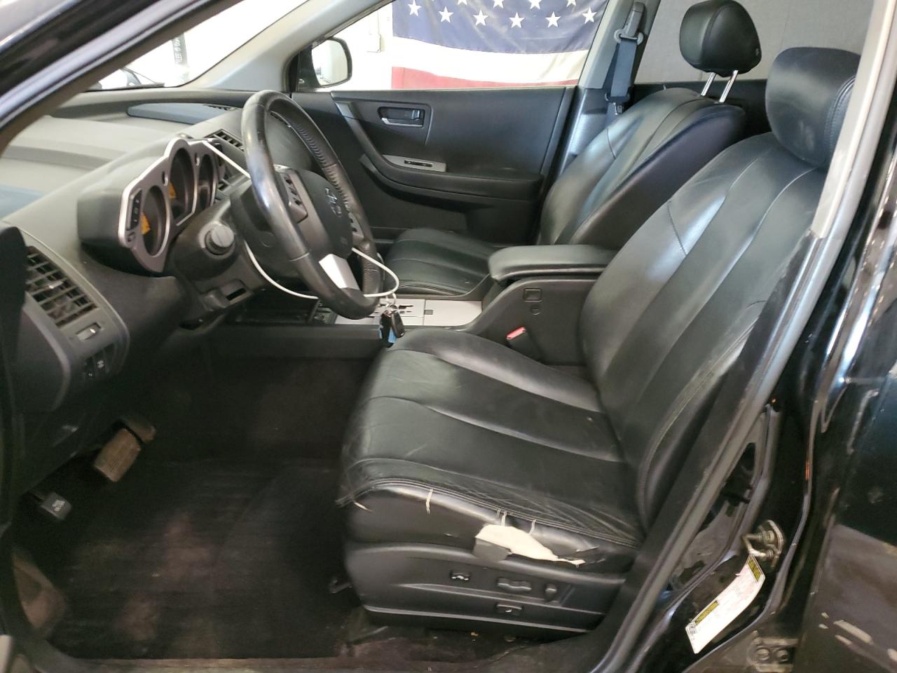 2005 Nissan Murano Sl VIN: JN8AZ08W55W421398 Lot: 92301805