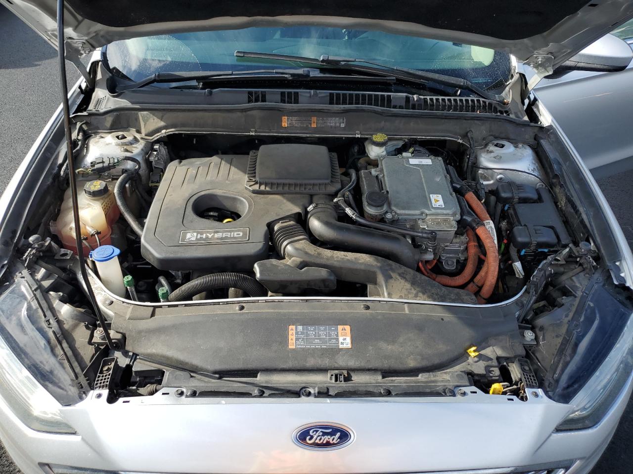 2017 Ford Fusion Se Hybrid VIN: 3FA6P0LU2HR190521 Lot: 92874605