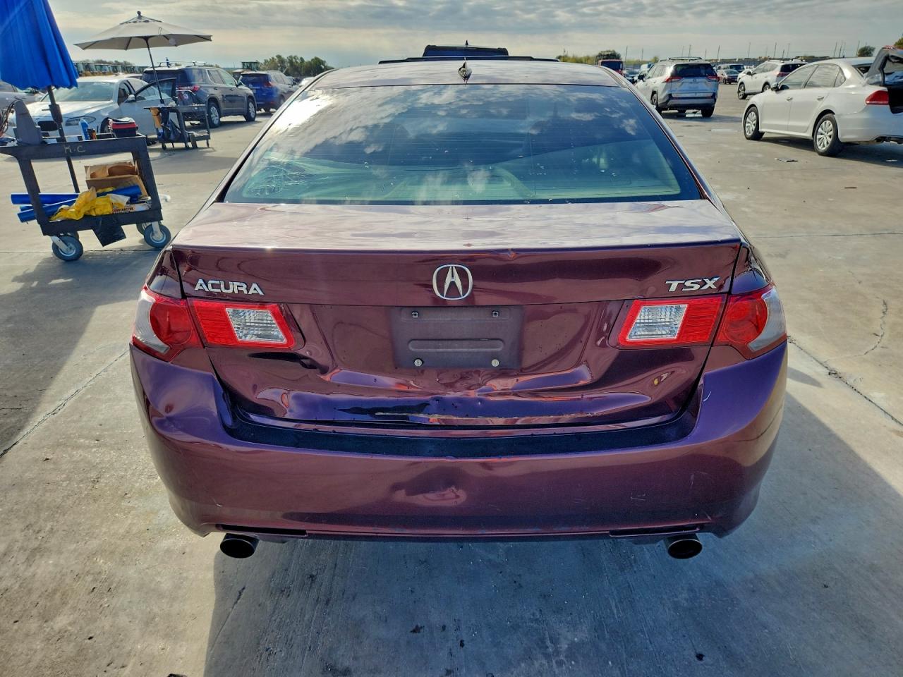 2010 Acura Tsx VIN: JH4CU2F62AC021004 Lot: 93753845