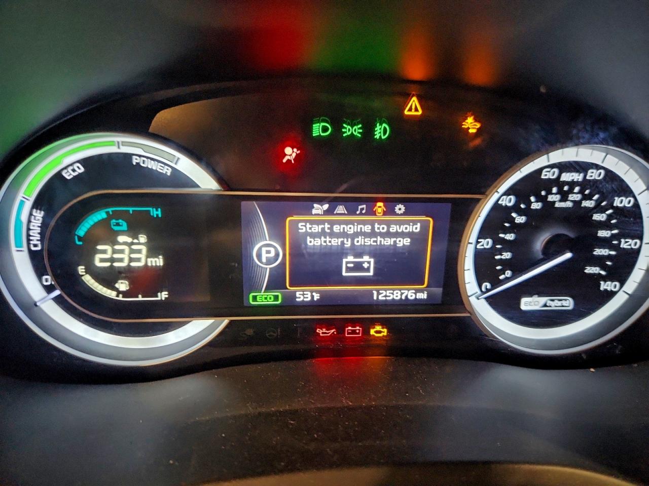 2019 Kia Niro Ex VIN: KNDCC3LC4K5327048 Lot: 94165165