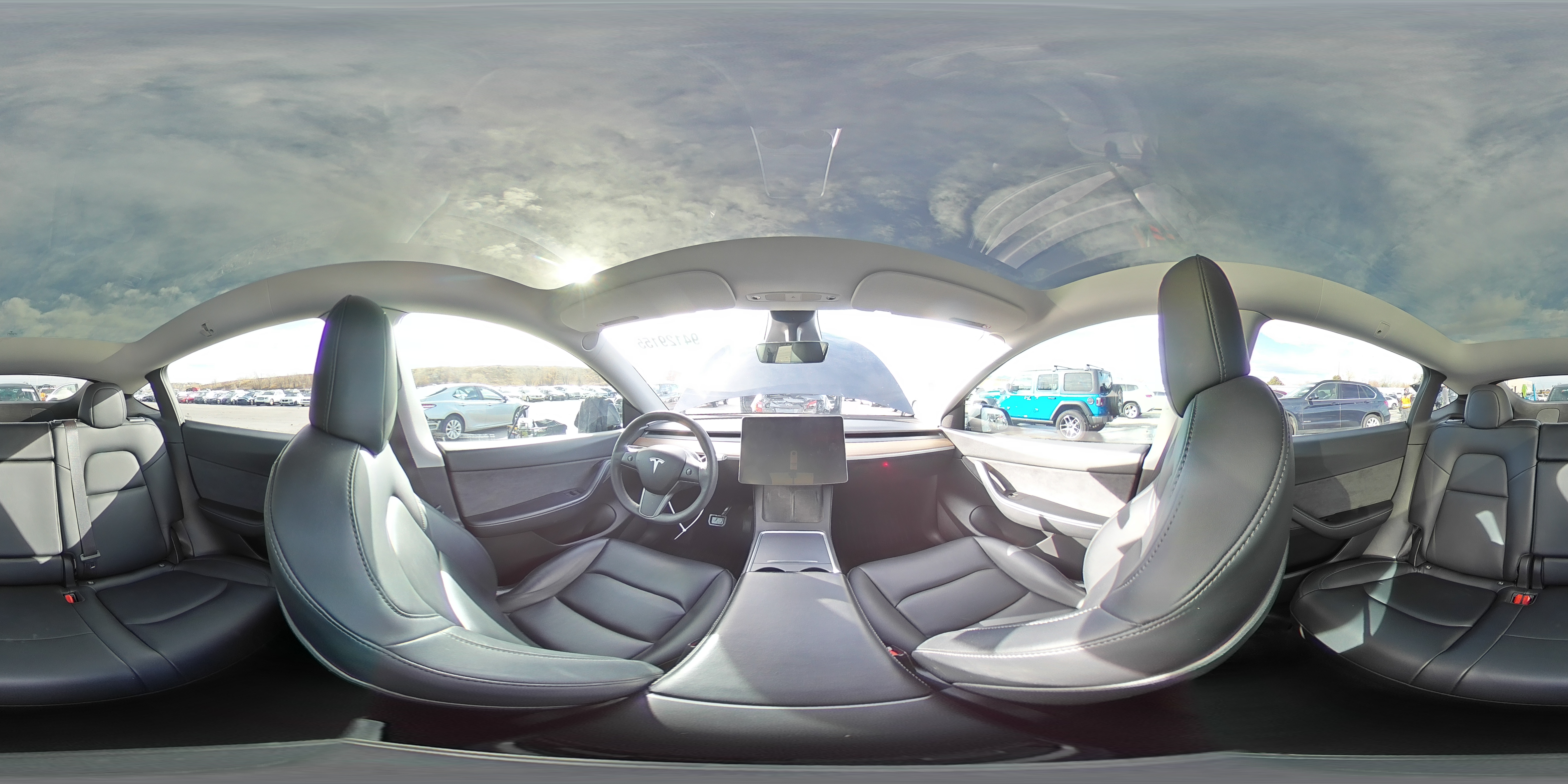 2021 Tesla Model Y VIN: 5YJYGDEEXMF297649 Lot: 94129155