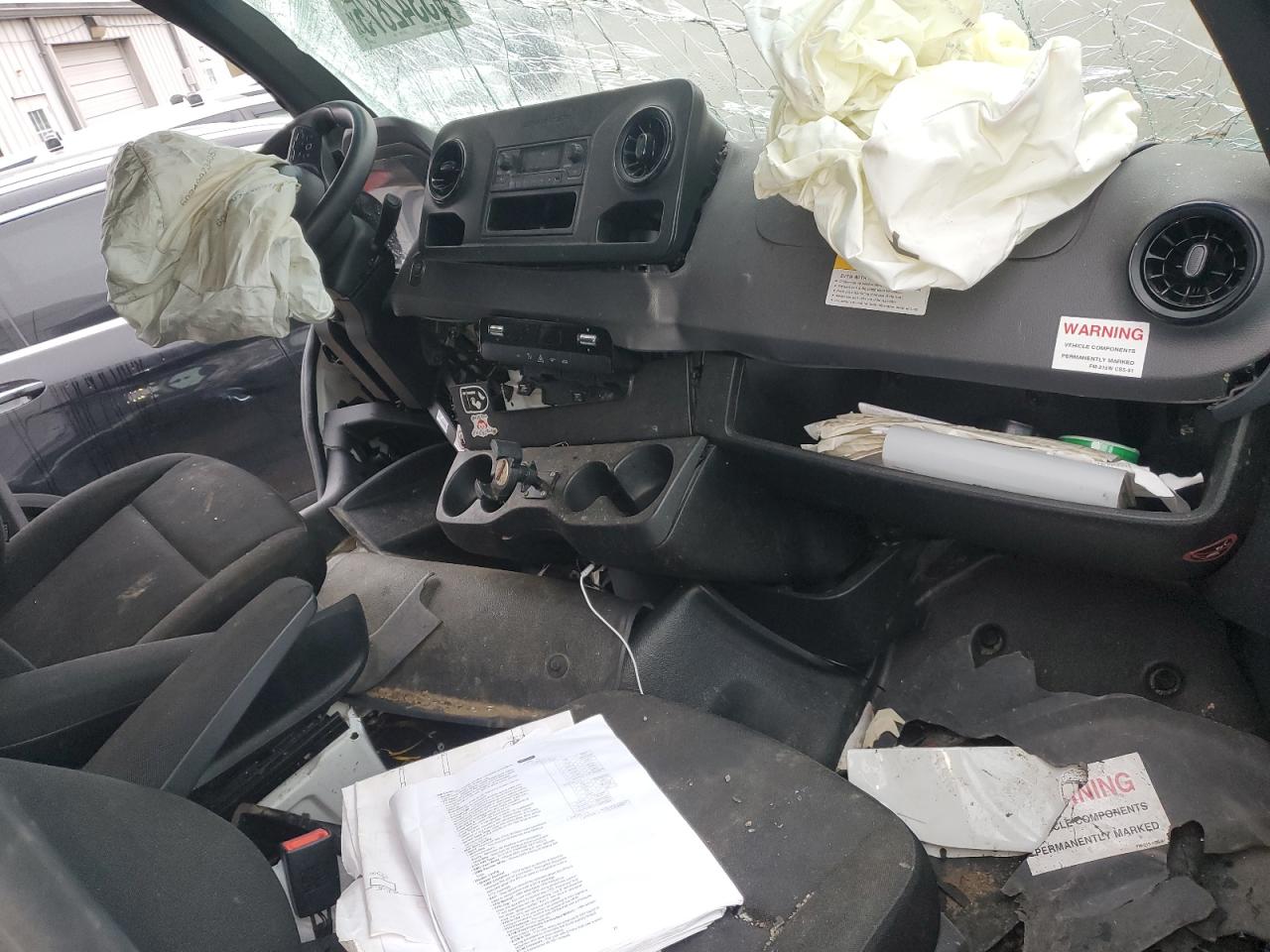 2023 Mercedes Benz Sprinter 2 Delivery Van VIN: W1Y4KCHY4PT137521 Lot: 93342875