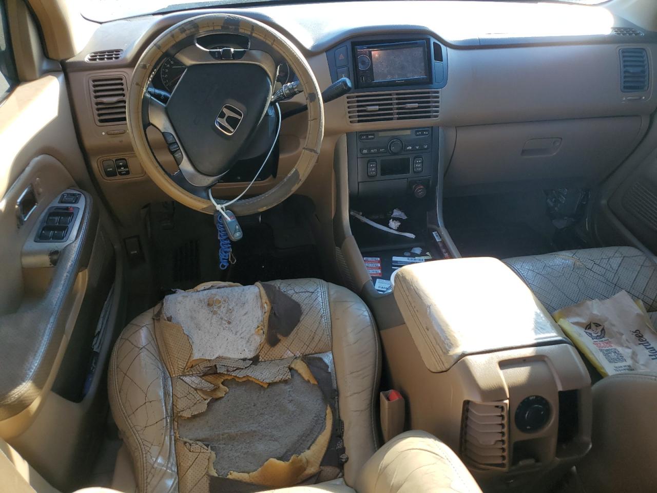 2004 Honda Pilot Exl VIN: 2HKYF18554H585951 Lot: 93362865