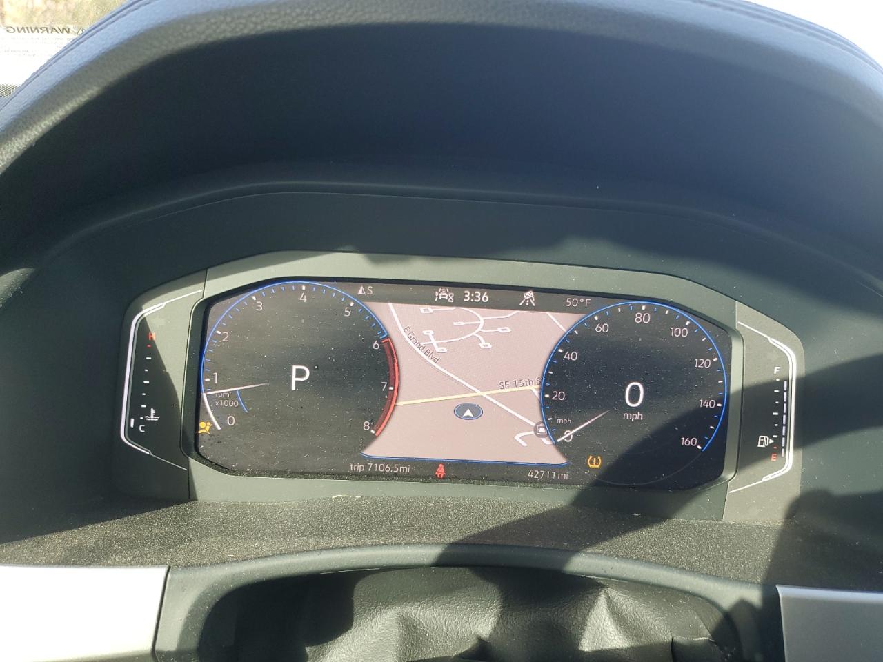 2021 Volkswagen Atlas Sel Premium VIN: 1V2TR2CA6MC588220 Lot: 91697795