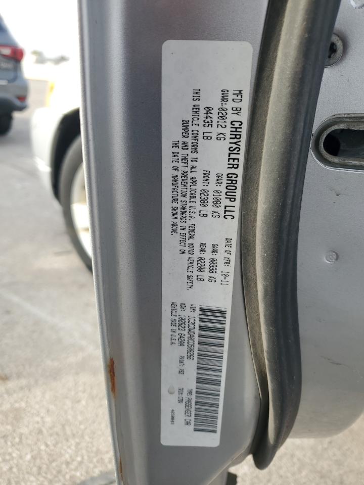 2012 Dodge Caliber Sxt VIN: 1C3CDWDA0CD508266 Lot: 93013905