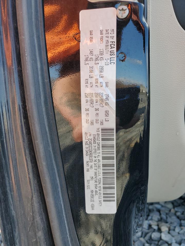 2019 Dodge Grand Caravan Sxt VIN: 2C4RDGCG3KR691370 Lot: 90791915