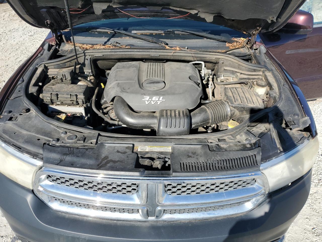 2012 Dodge Durango Sxt VIN: 1C4RDJAGXCC169457 Lot: 92135605