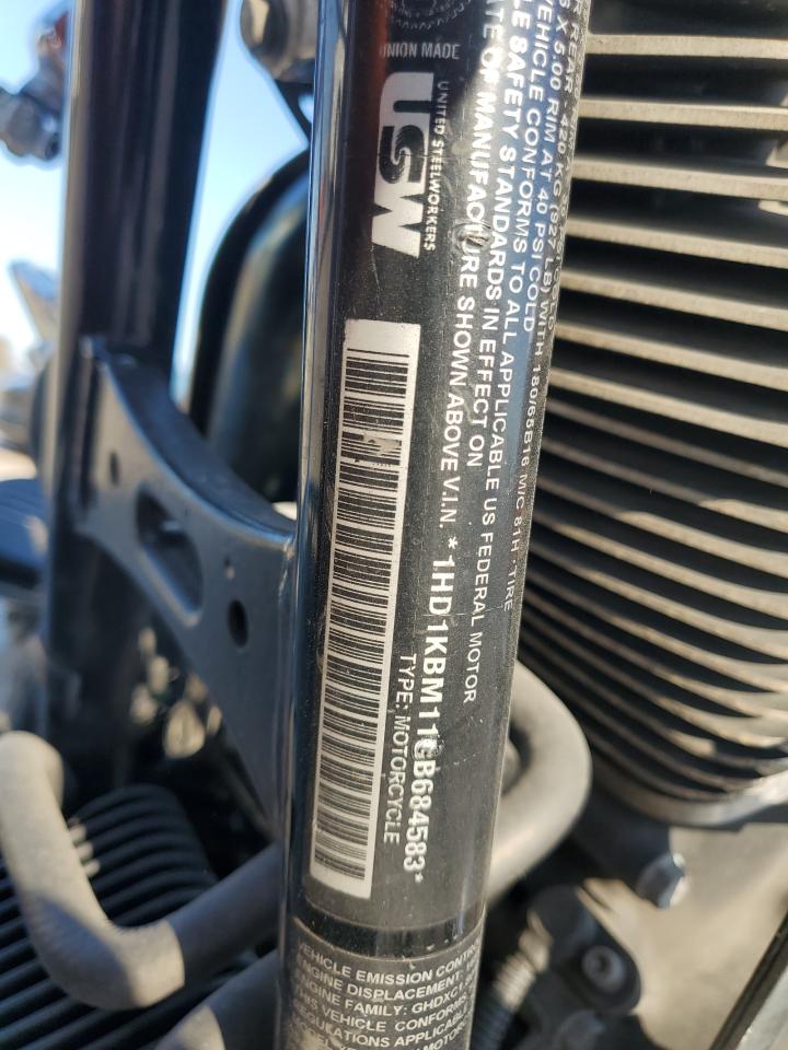 2016 Harley-Davidson Flhx Street Glide VIN: 1HD1KBM11GB684583 Lot: 93680585