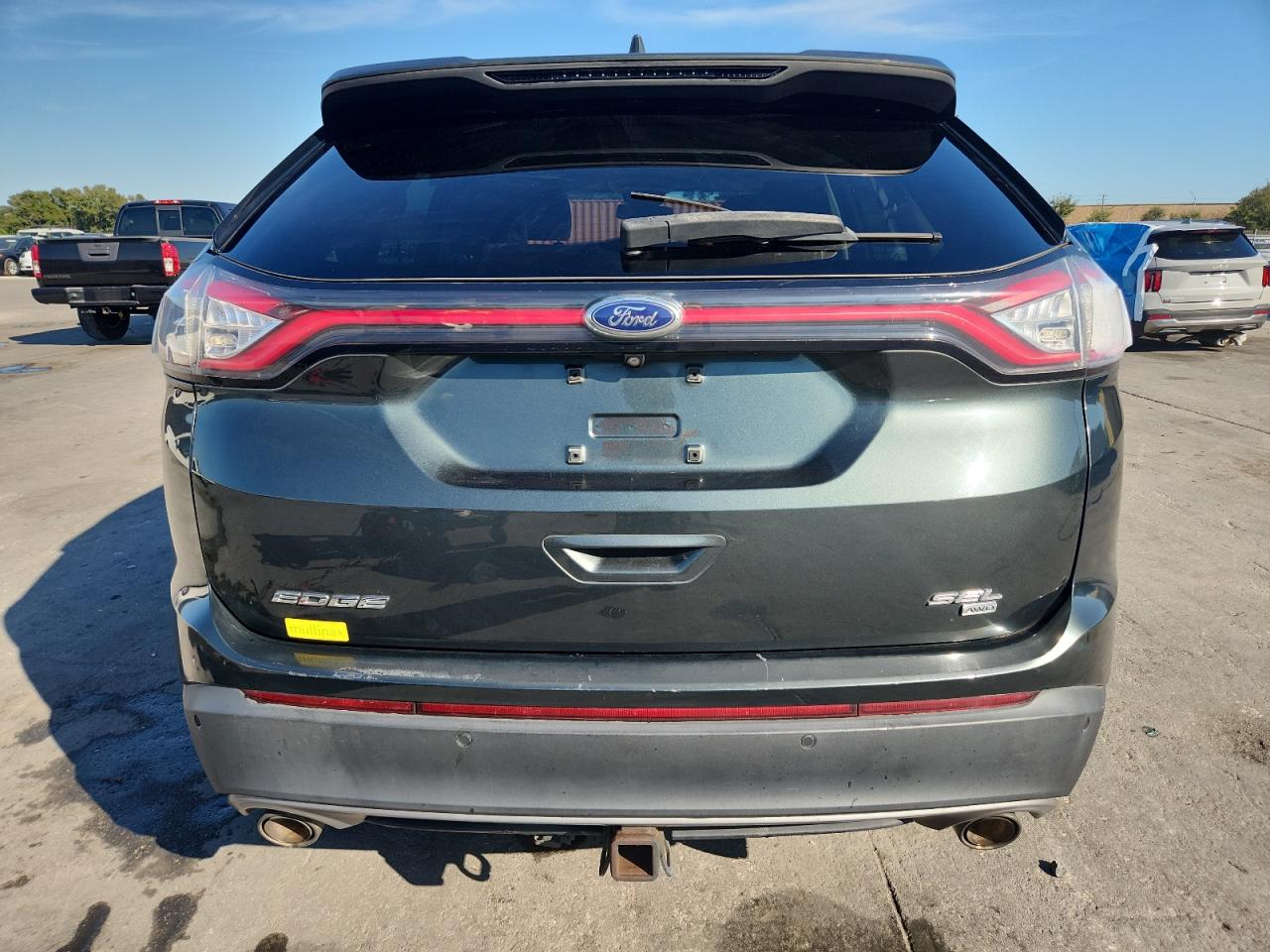 2015 Ford Edge Sel VIN: 2FMTK4J89FBB95053 Lot: 93396925