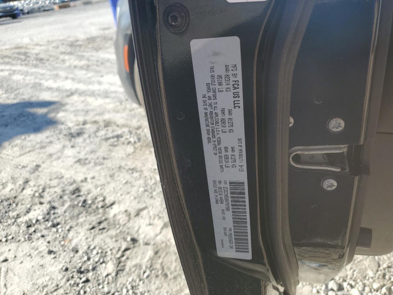 2019 Chrysler 300 S VIN: 2C3CCABG0KH707980 Lot: 93170715