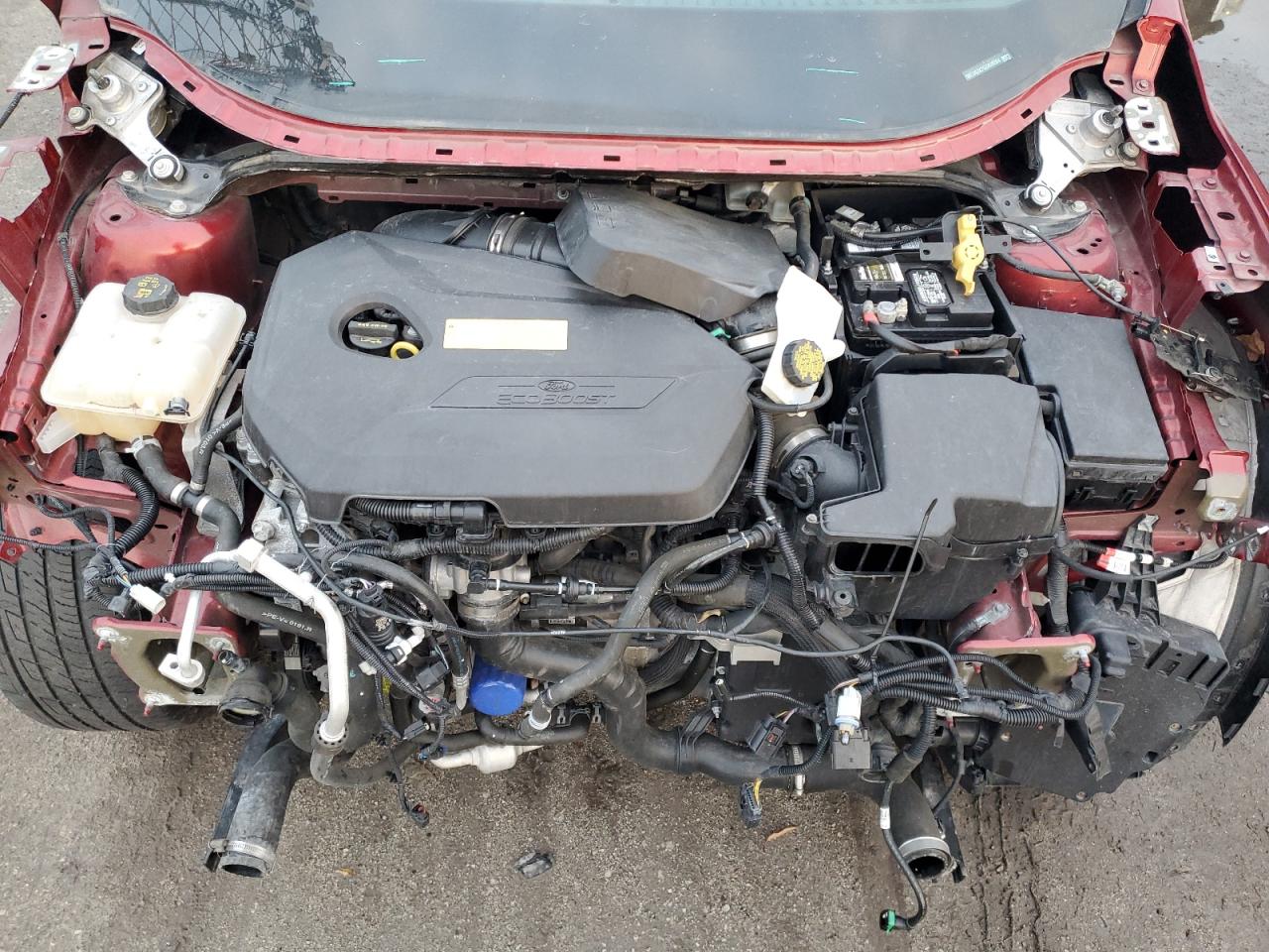 2016 Ford Escape Titanium VIN: 1FMCU0JX7GUA38384 Lot: 92545305