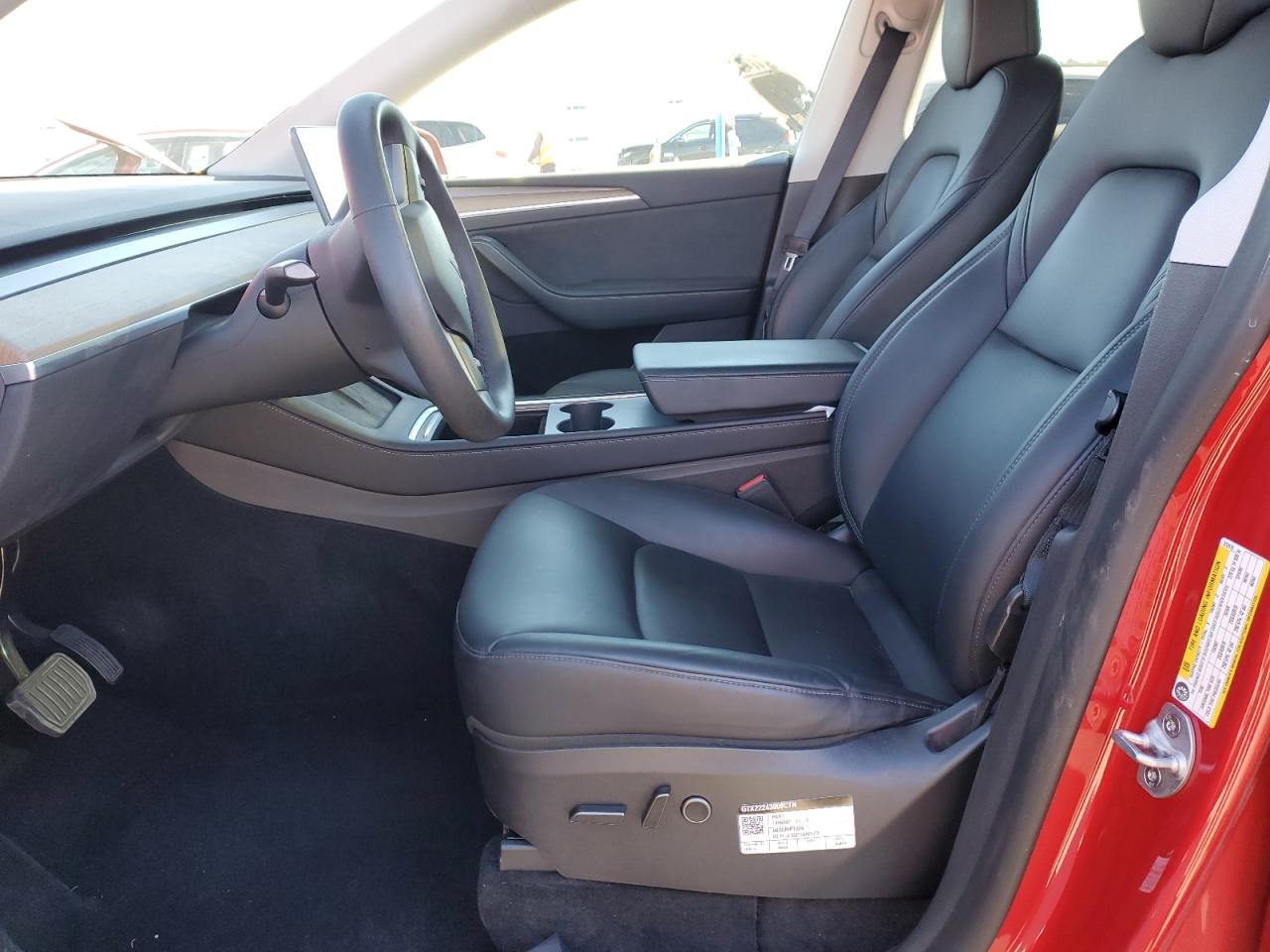 2022 Tesla Model Y VIN: 7SAYGDEE0NA012619 Lot: 91671205