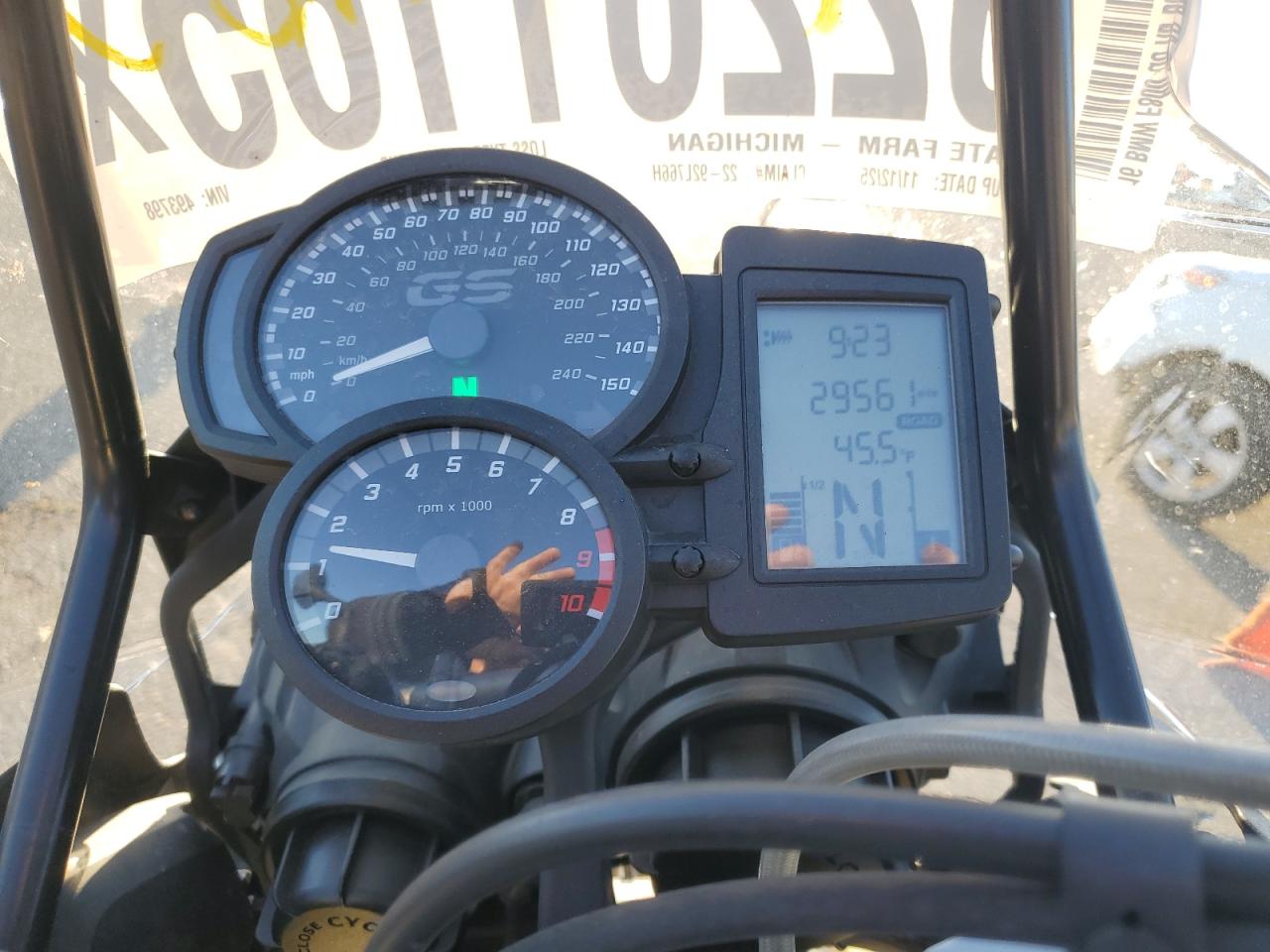 2016 BMW F800 Gs Adventure VIN: WB10B1507GZ493798 Lot: 92261165