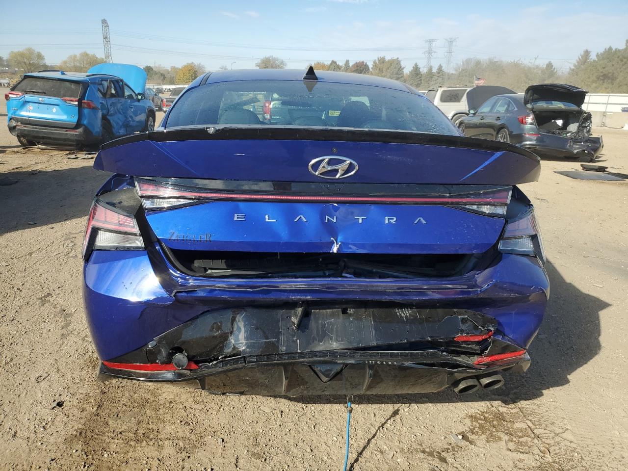 2022 Hyundai Elantra N Line VIN: KMHLR4AF8NU226439 Lot: 91429685