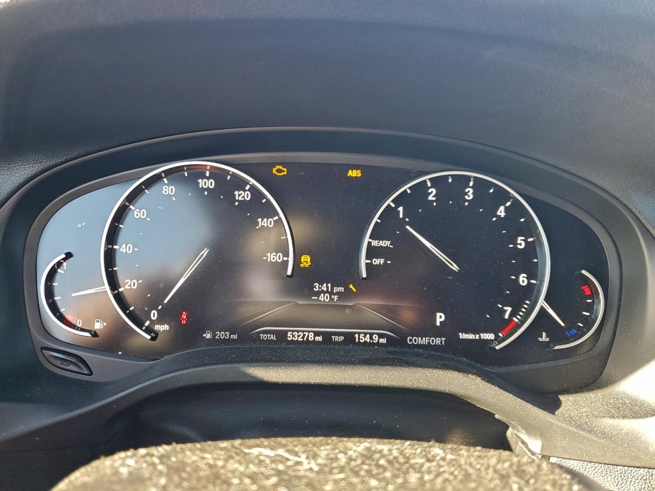 2019 BMW X3 Sdrive30I VIN: 5UXTR7C52KLR45678 Lot: 92471495