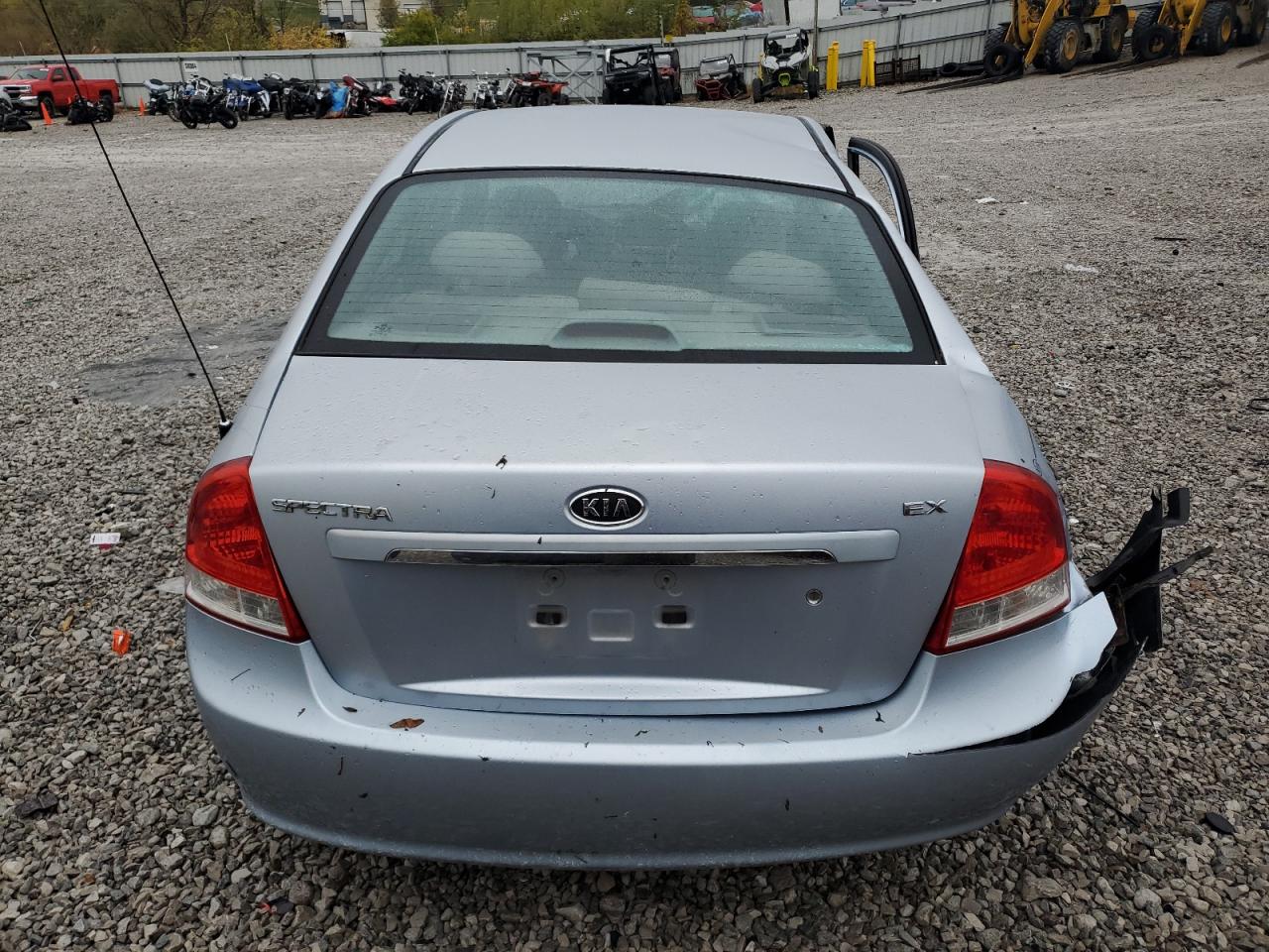 2007 Kia Spectra Ex VIN: KNAFE121375436892 Lot: 91565205