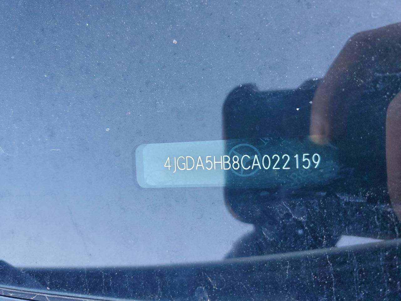 2012 Mercedes-Benz Ml 350 4Matic VIN: 4JGDA5HB8CA022159 Lot: 94098455