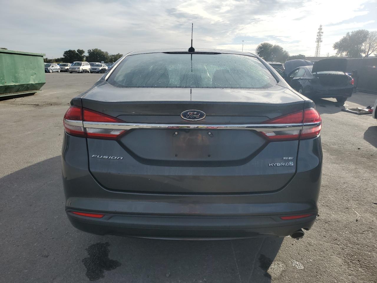 2018 Ford Fusion Se Hybrid VIN: 3FA6P0LU9JR140849 Lot: 91125865