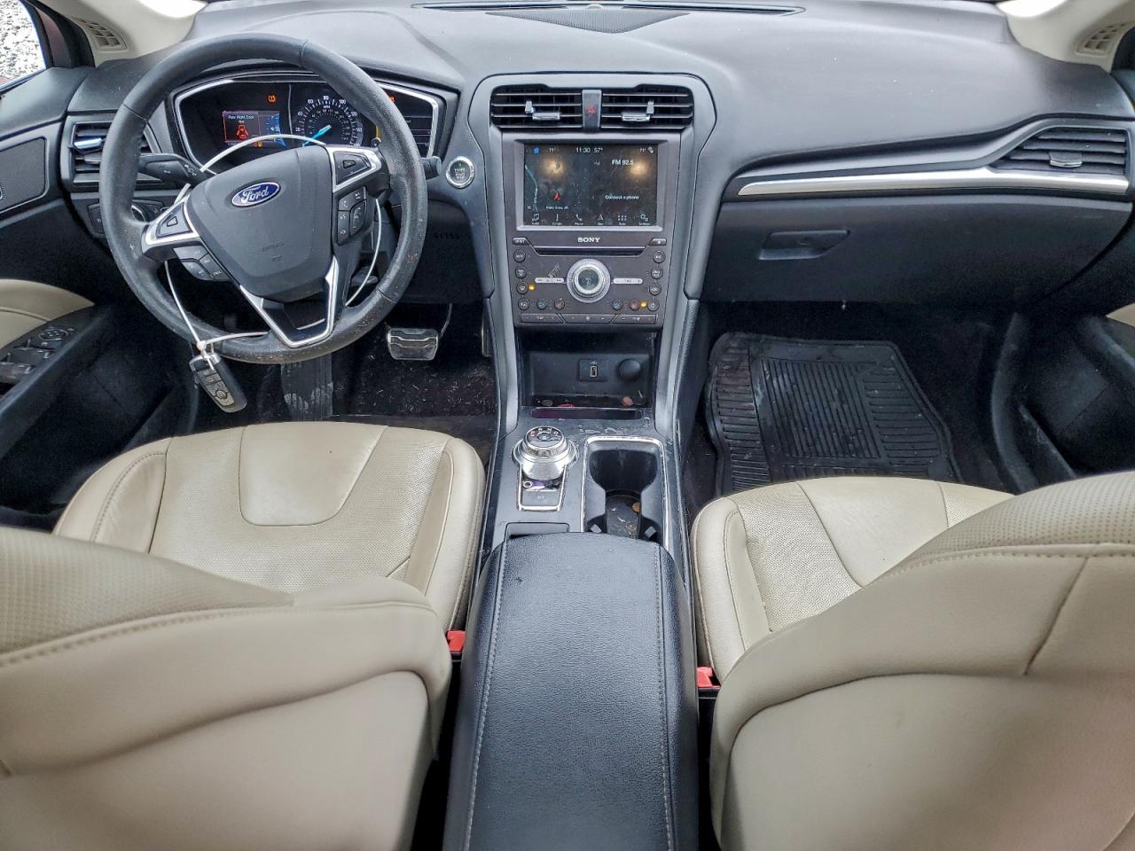 2017 Ford Fusion Titanium VIN: 3FA6P0K91HR163145 Lot: 94252825