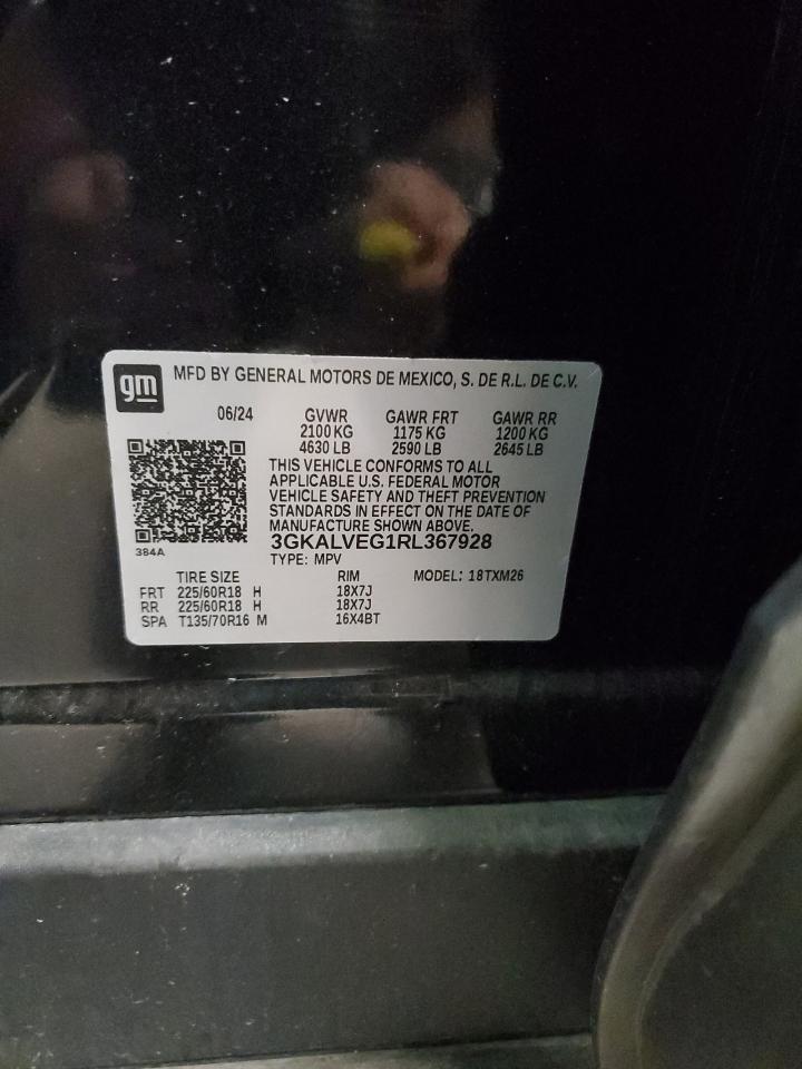 2024 GMC Terrain Slt VIN: 3GKALVEG1RL367928 Lot: 91110895