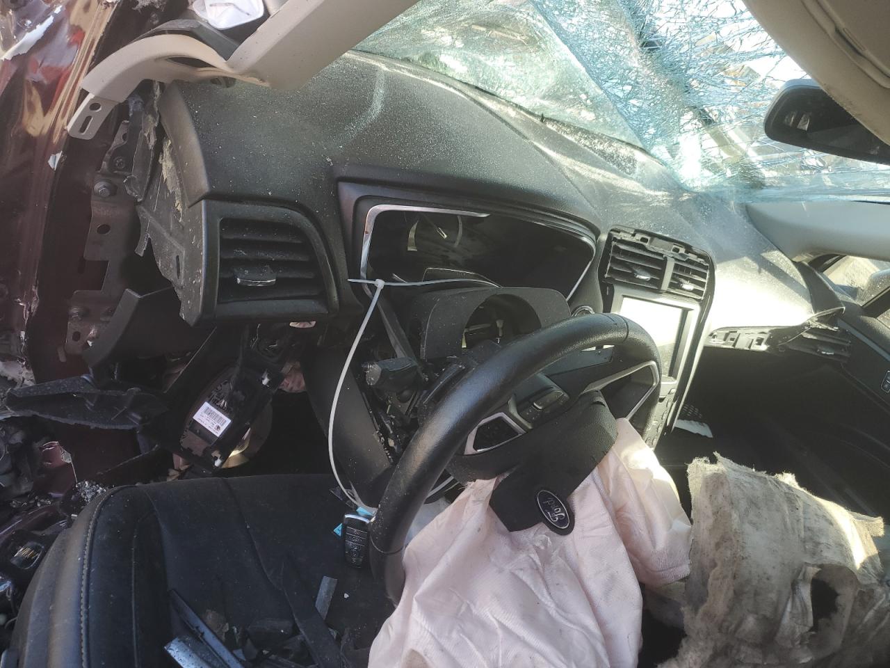 2017 Ford Fusion Titanium VIN: 3FA6P0D96HR136780 Lot: 92297005