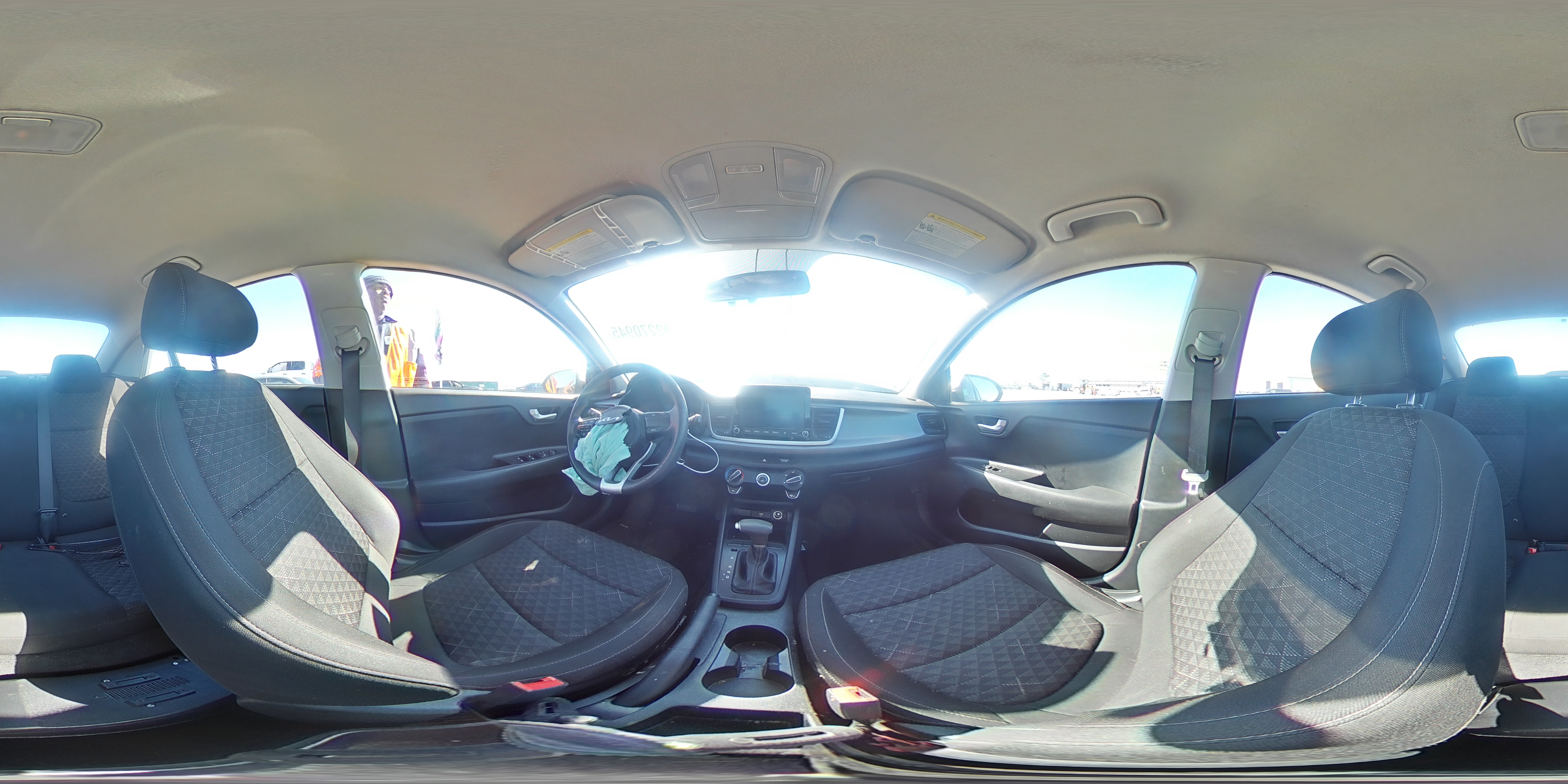 2022 Kia Rio Lx VIN: 3KPA24AD6NE491096 Lot: 92270945