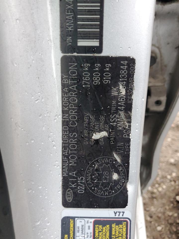 2015 Kia Forte Lx VIN: KNAFX4A6XF5413844 Lot: 90934135