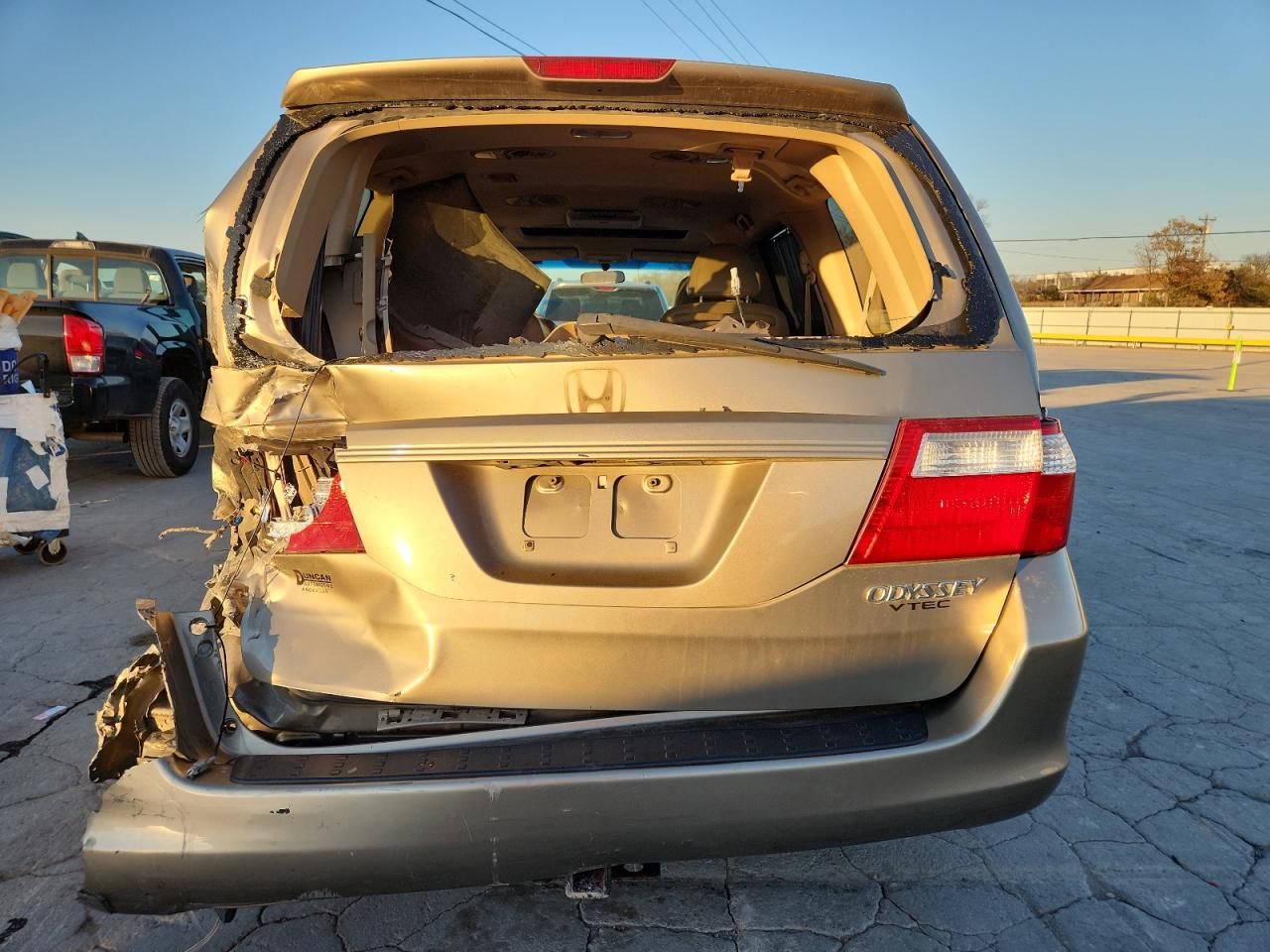 2005 Honda Odyssey Exl VIN: 5FNRL387X5B065691 Lot: 93108505