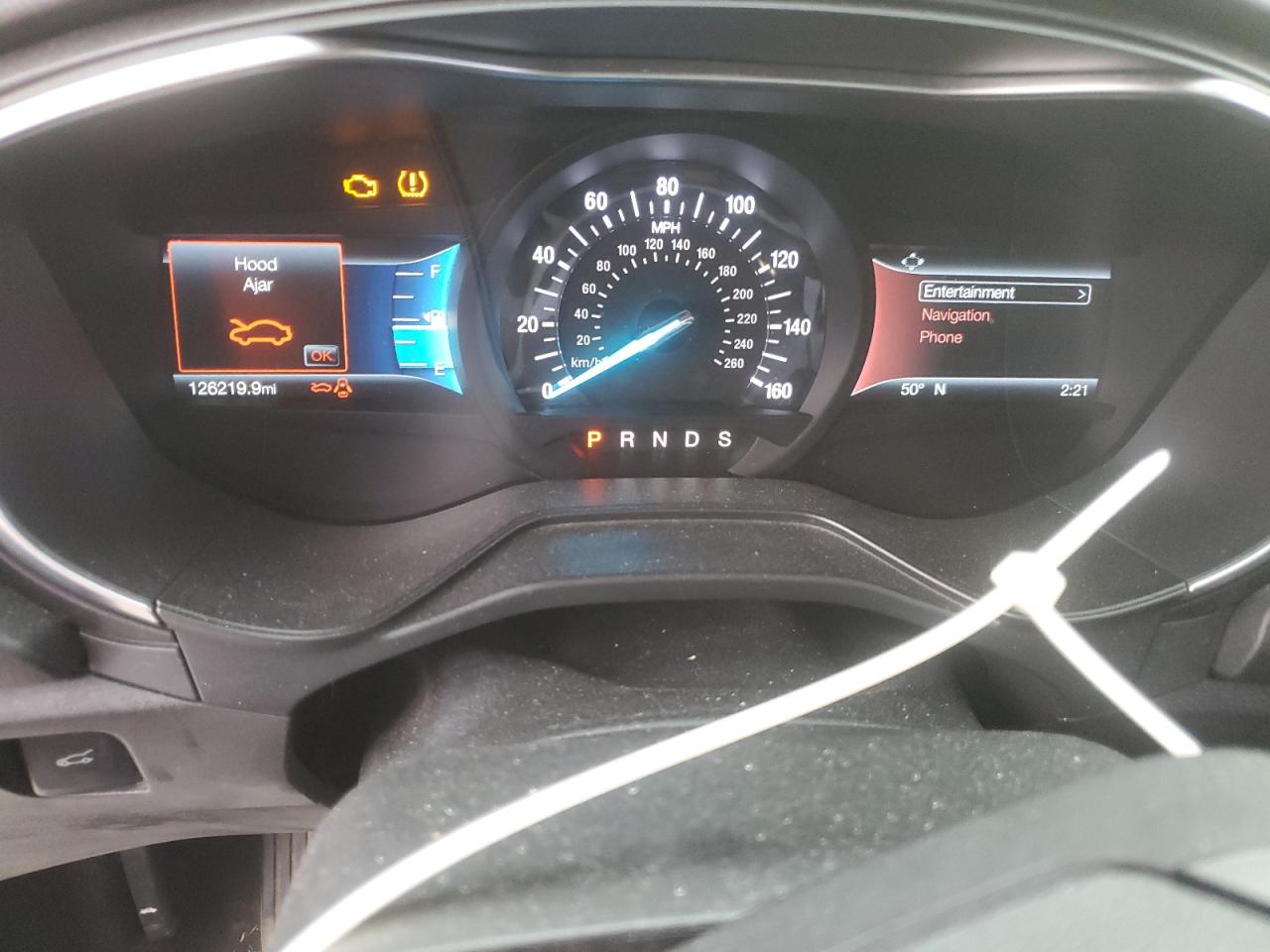 2019 Ford Fusion Titanium VIN: 3FA6P0D99KR120757 Lot: 92305315