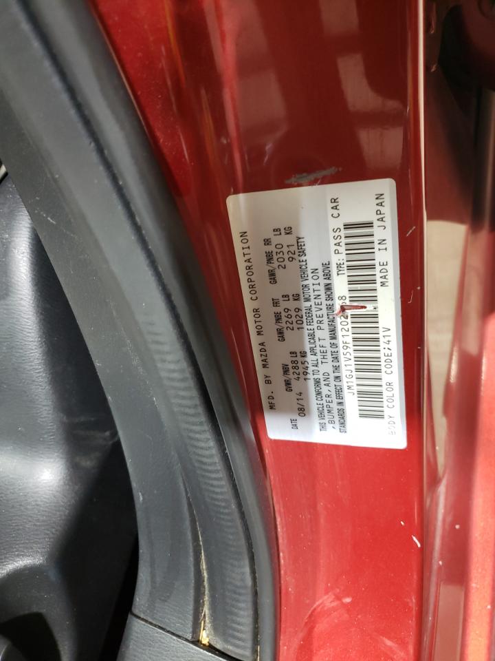 2015 Mazda 6 Touring VIN: JM1GJ1V59F1202568 Lot: 92991525