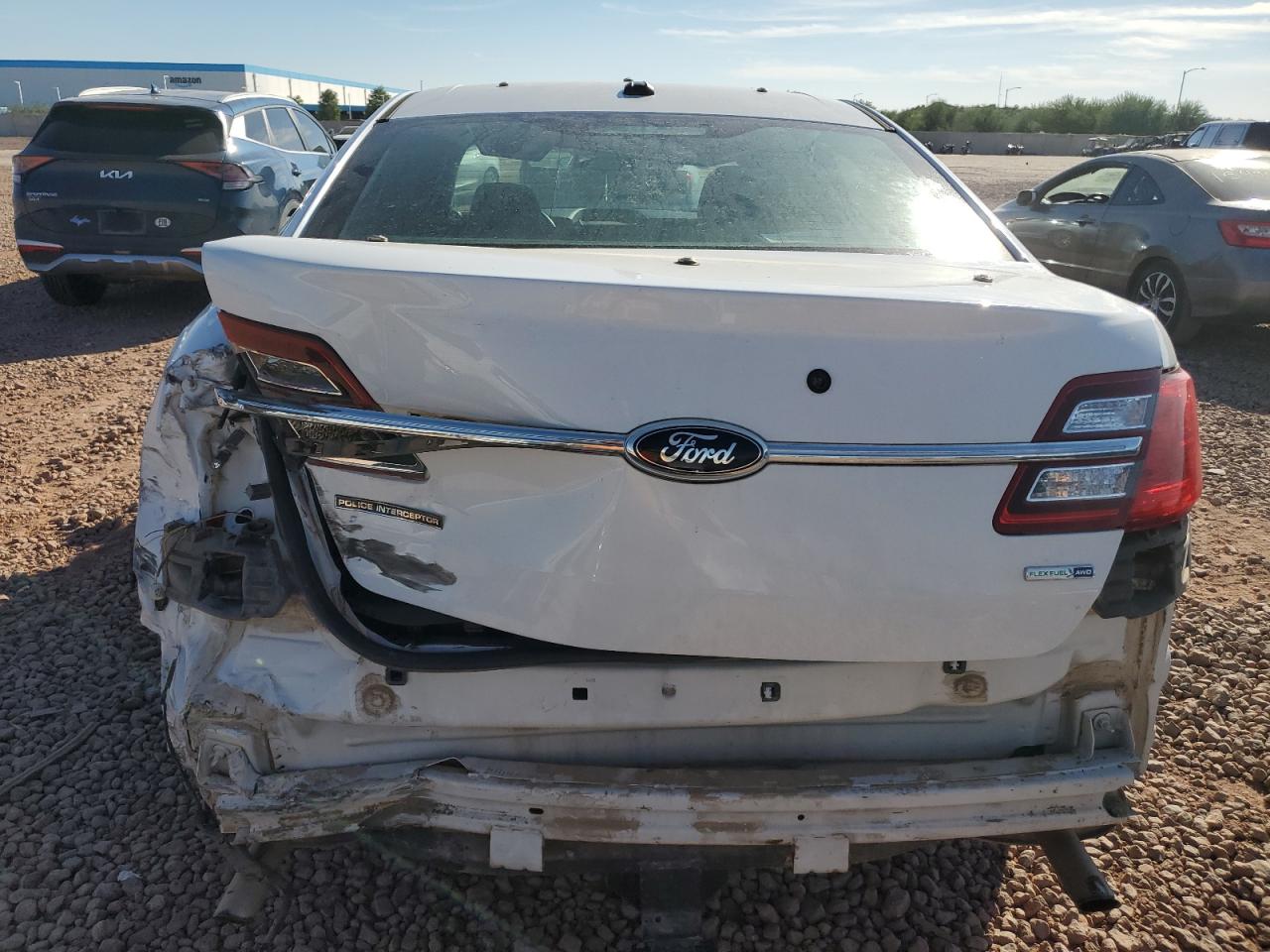 2013 Ford Taurus Police Interceptor VIN: 1FAHP2M82DG117124 Lot: 92080355