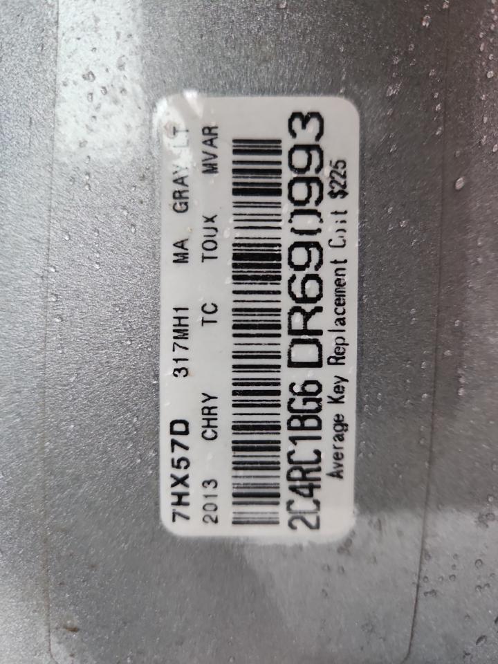 2013 Chrysler Town & Country Touring VIN: 2C4RC1BG6DR690993 Lot: 91246215