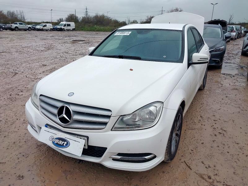 2013 MERCEDES-BENZ C CLASS C200 CDI BLUEEFFICIENCY EXECUTIVE SE 4DR AUTO for sale at Copart BRISTOL