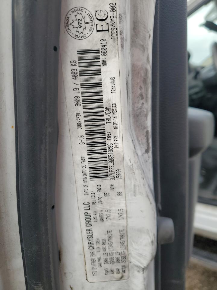 2011 Dodge Ram 2500 VIN: 3D7LP2EL8BG513086 Lot: 90802505