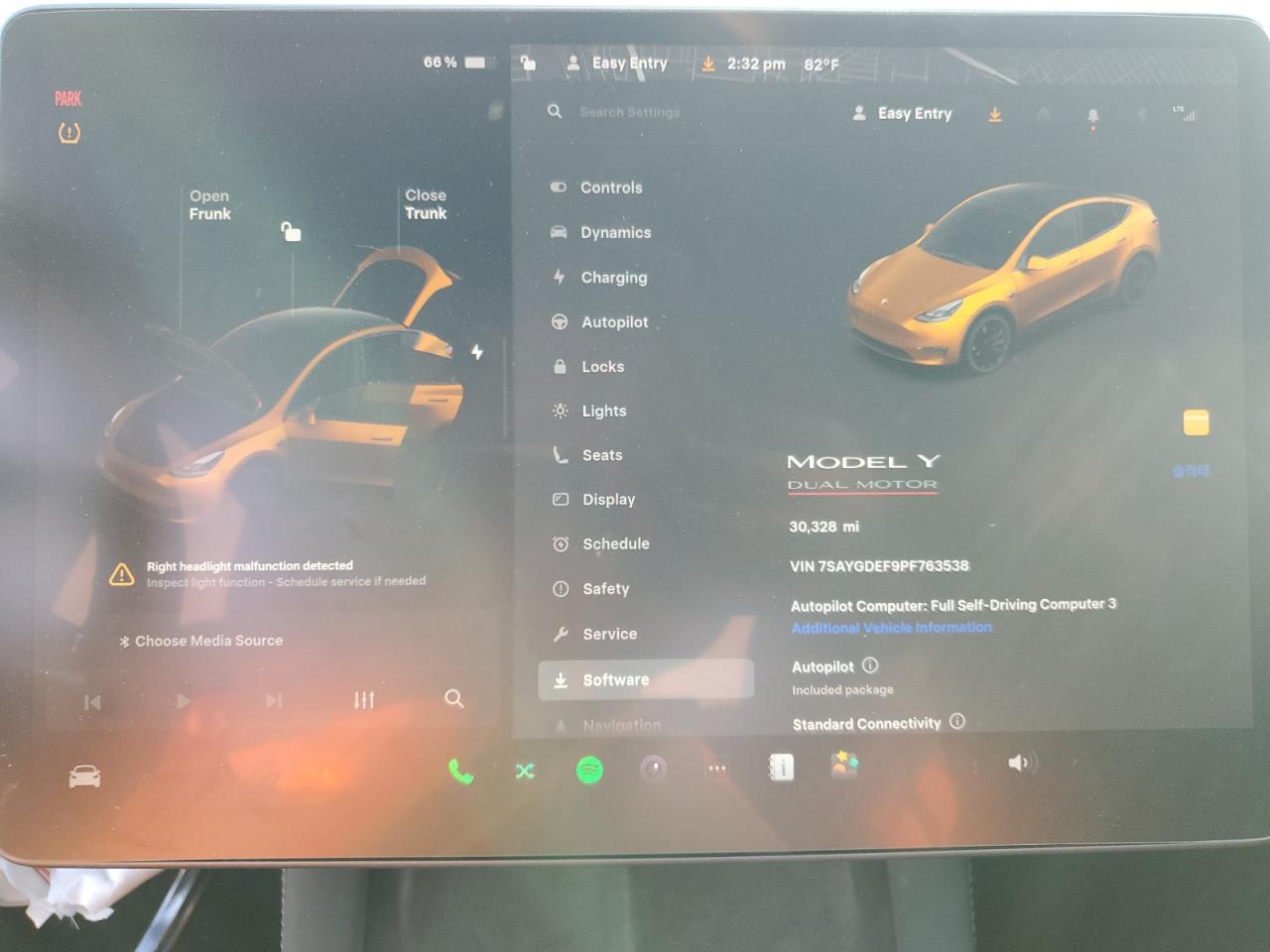 2023 Tesla Model Y VIN: 7SAYGDEF9PF763538 Lot: 91435115