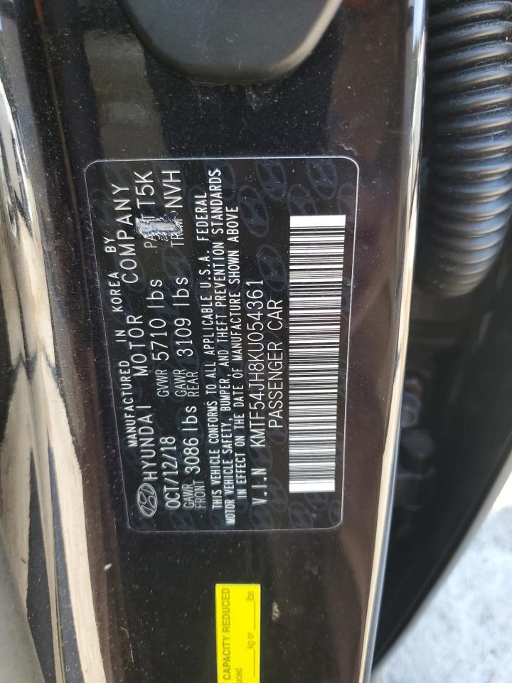 2019 Genesis G90 Ultimate VIN: KMTF54JH8KU054361 Lot: 90676295