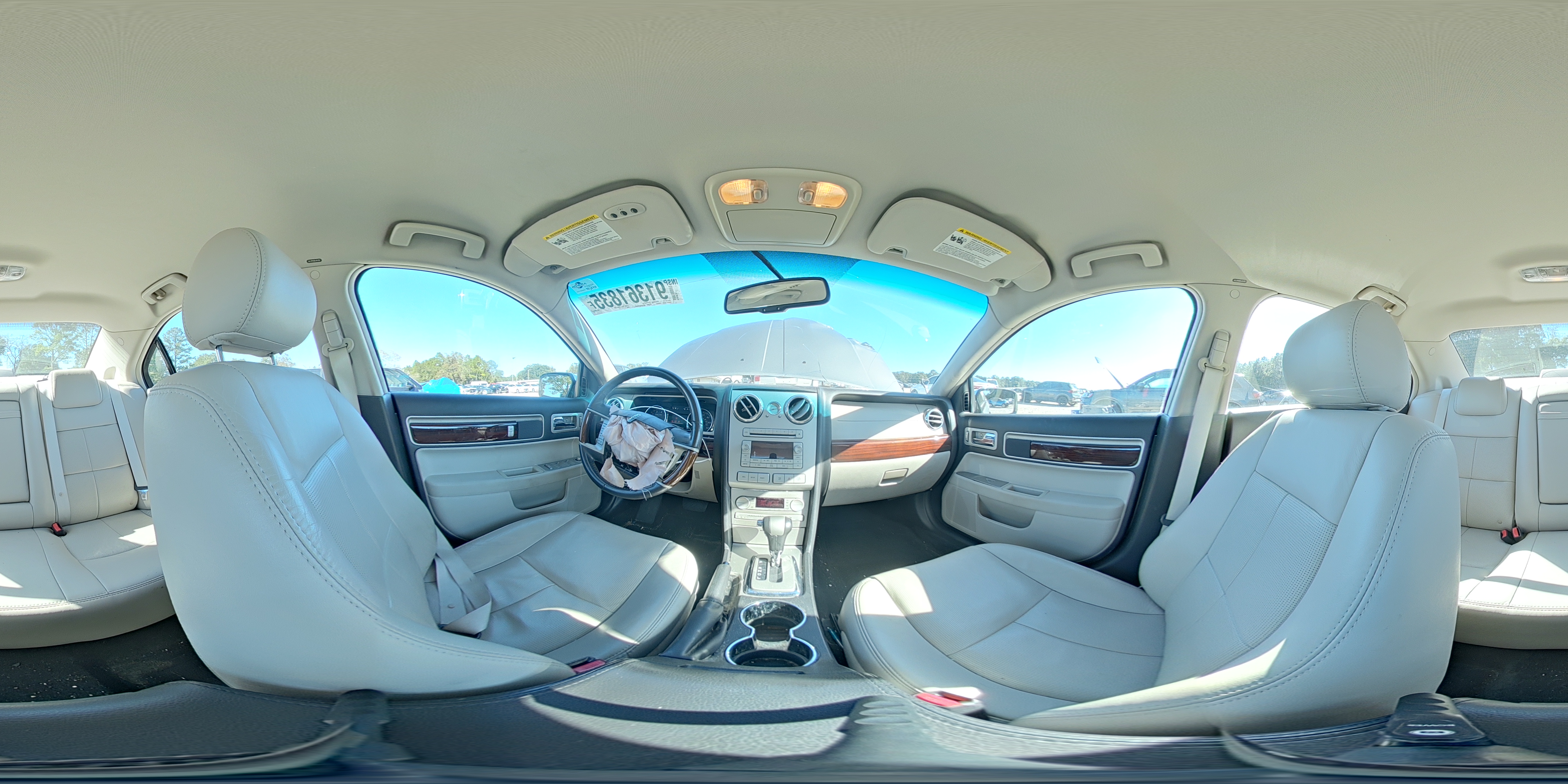 2008 Lincoln Mkz VIN: 3LNHM26T68R607550 Lot: 91361835