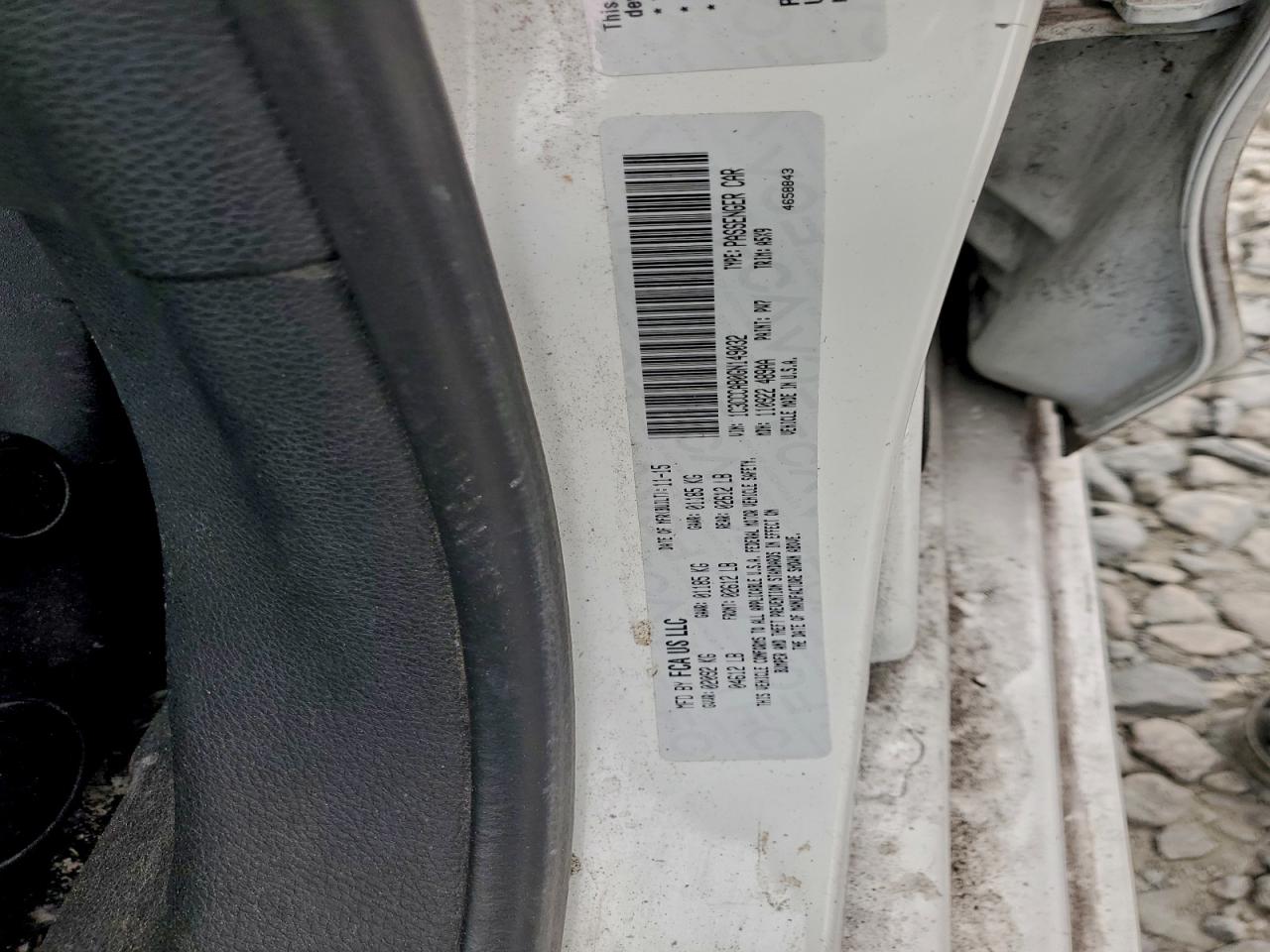 2016 Chrysler 200 Limited VIN: 1C3CCCAB0GN149032 Lot: 93150155