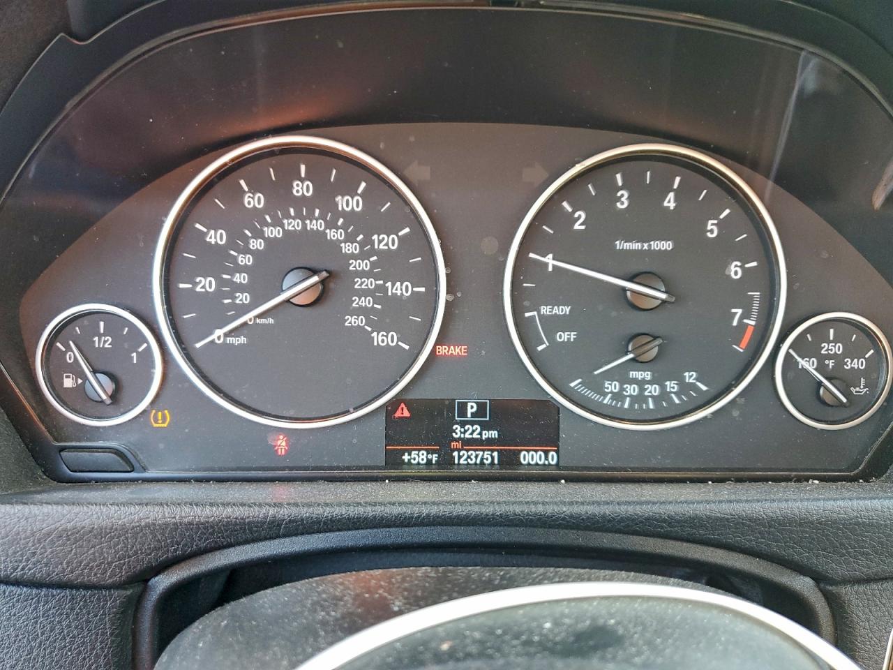 2015 BMW 320 I xDrive VIN: WBA3C3G52FNS73862 Lot: 94164585