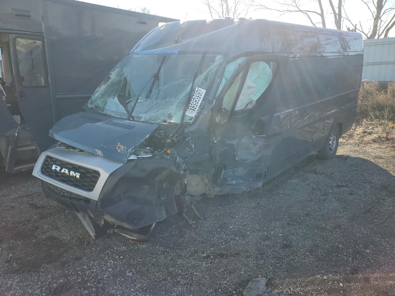 2019 Ram Promaster 3500 Delivery Van VIN: 3C6URVJG9KE564537 Lot: 91595895