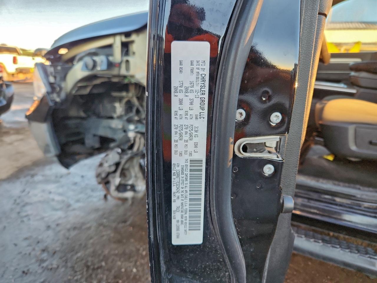 2014 Ram 1500 Slt VIN: 1C6RR6TT7ES234242 Lot: 94080195