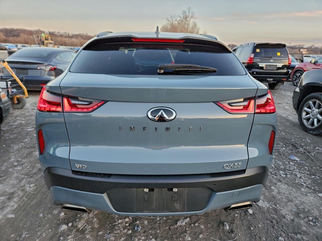 2022 Infiniti Qx55 Luxe VIN: 3PCAJ5J30NF103452 Lot: 93996165