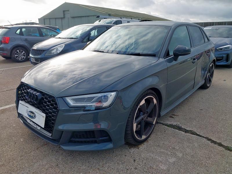 2018 AUDI A3 S3 TFSI QUATTRO BLACK EDITION 5DR S TRONIC for sale at Copart NEWBURY