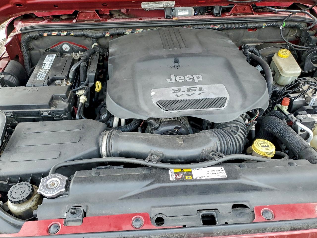 2013 Jeep Wrangler Unlimited Sport VIN: 1C4BJWDG4DL607281 Lot: 93218865