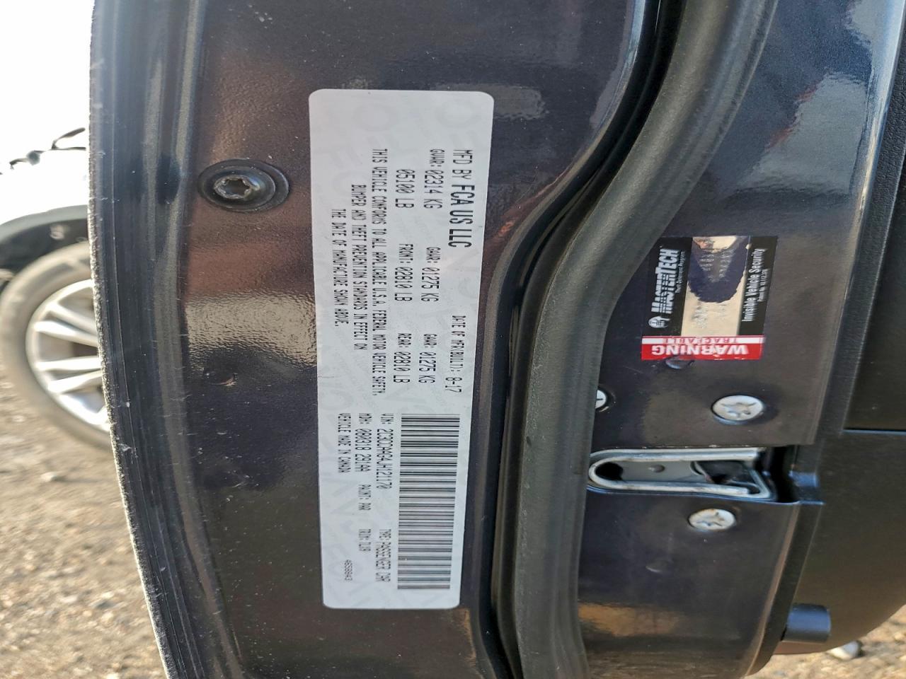 2018 Chrysler 300 Touring VIN: 2C3CCAAG4JH121170 Lot: 94255285