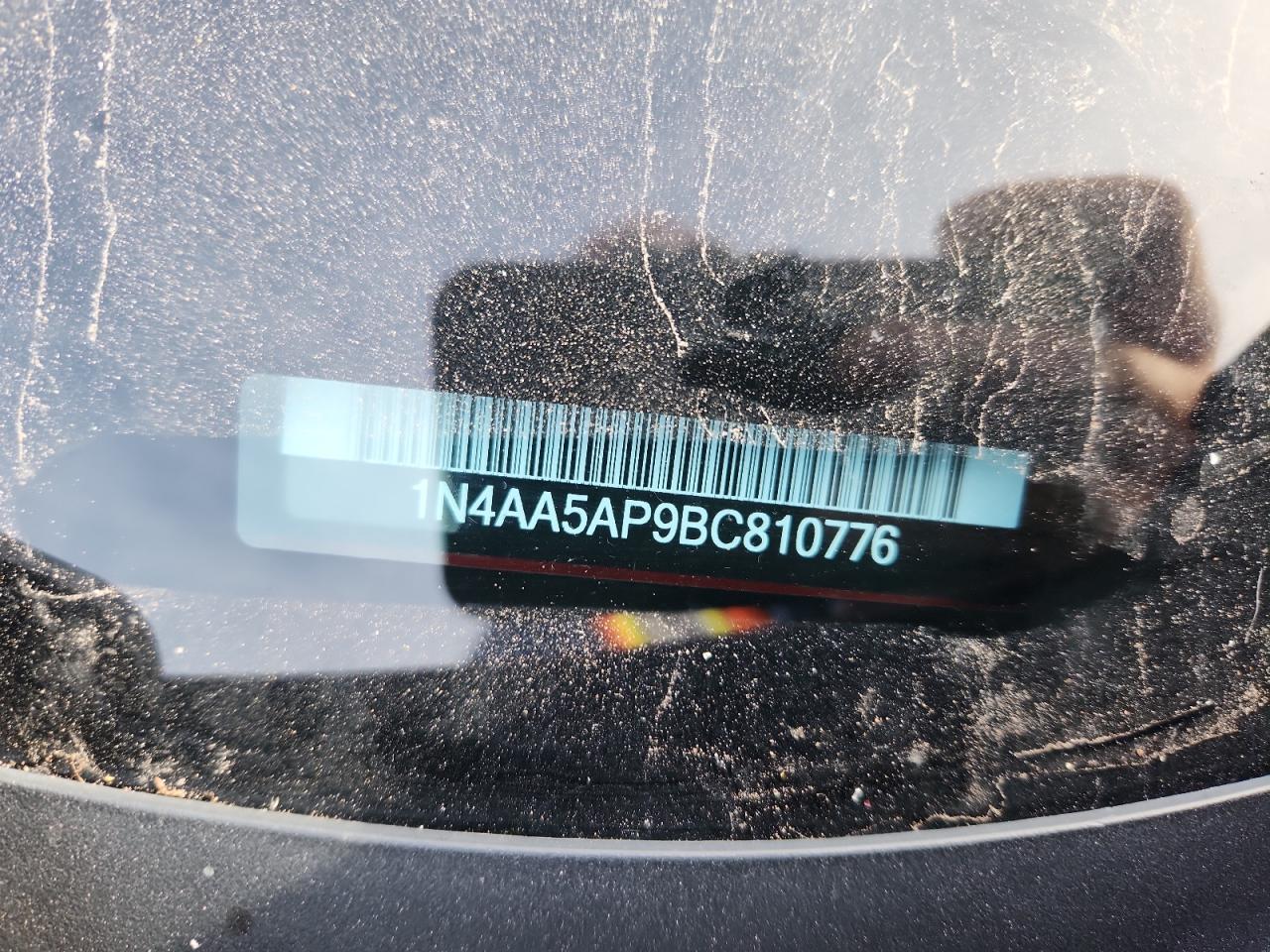 2011 Nissan Maxima S VIN: 1N4AA5AP9BC810776 Lot: 93296975