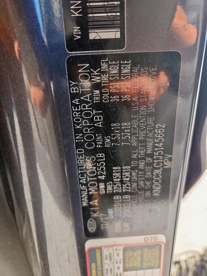 2018 Kia Niro Ex VIN: KNDCC3LC1J5145662 Lot: 93435595