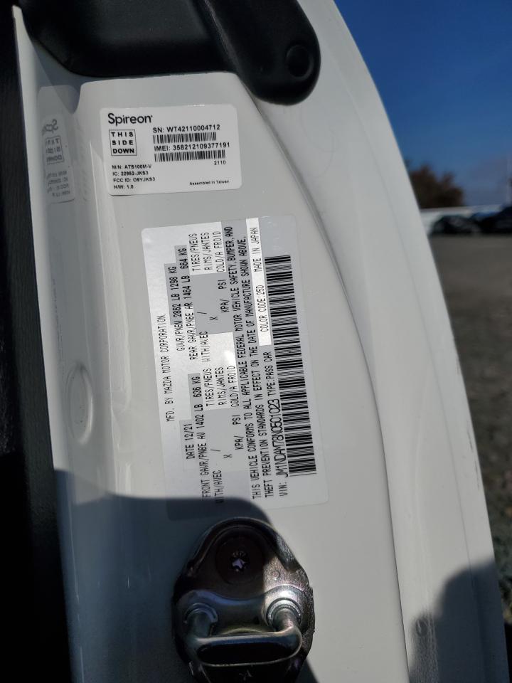 2022 Mazda Mx-5 Miata Grand Touring VIN: JM1NDAM78N0501023 Lot: 91704475